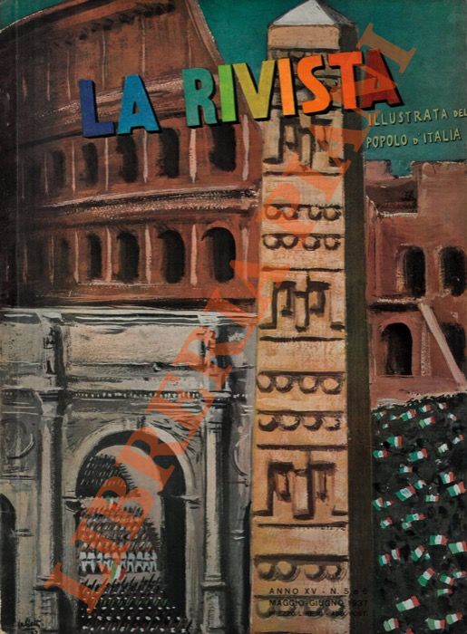 La rivista illustrata del popolo d'Italia. N. 5/6, 1937.