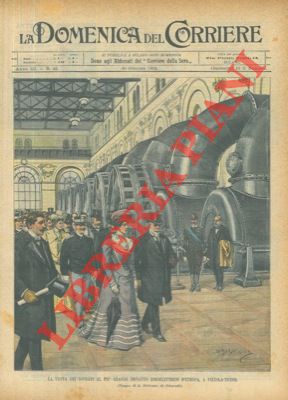 La visita dei sovrani al più grande impianto idroelettrico d'Europa …