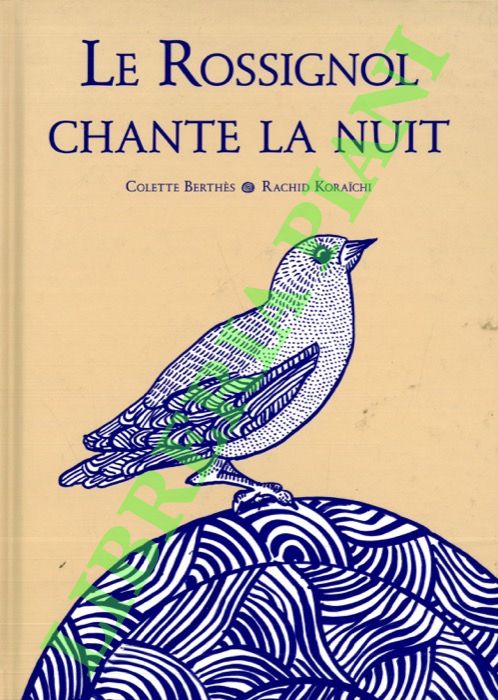 Le rossignol chante la nuit.