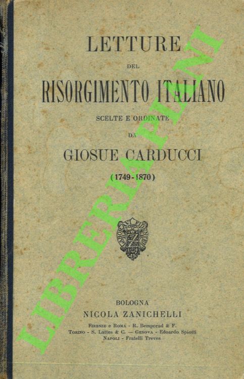 Letture del Risorgimento italiano.