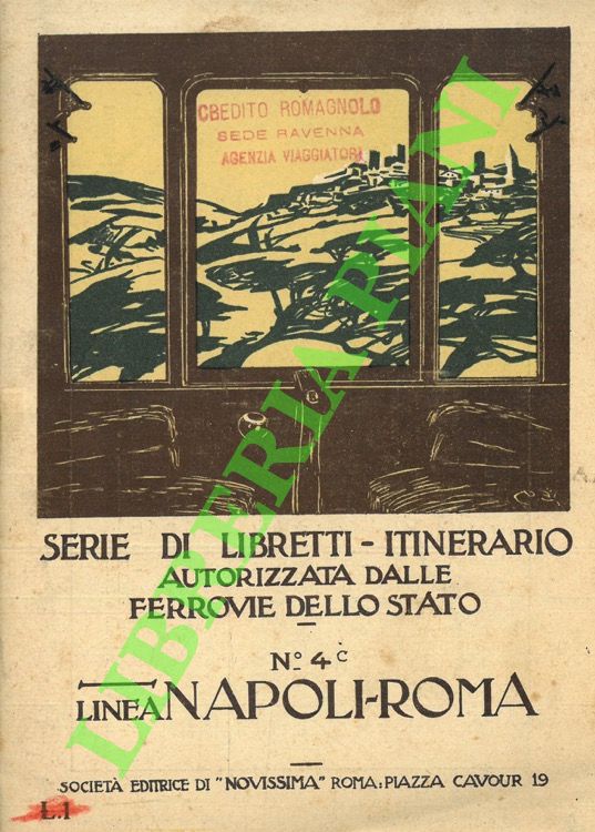 Linea Napoli - Roma. (Libretto - Itinerario n° 4)