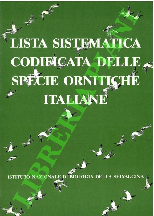 Lista sistematica codificata delle specie ornitiche italiane.