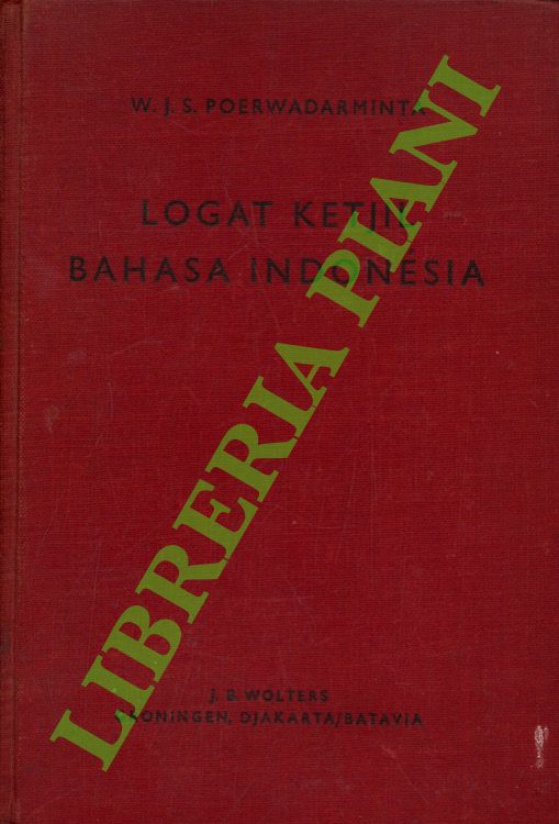 Logat Ketjil Bahasa Indonesia.