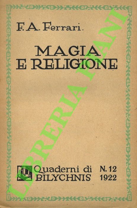 Magia e religione.