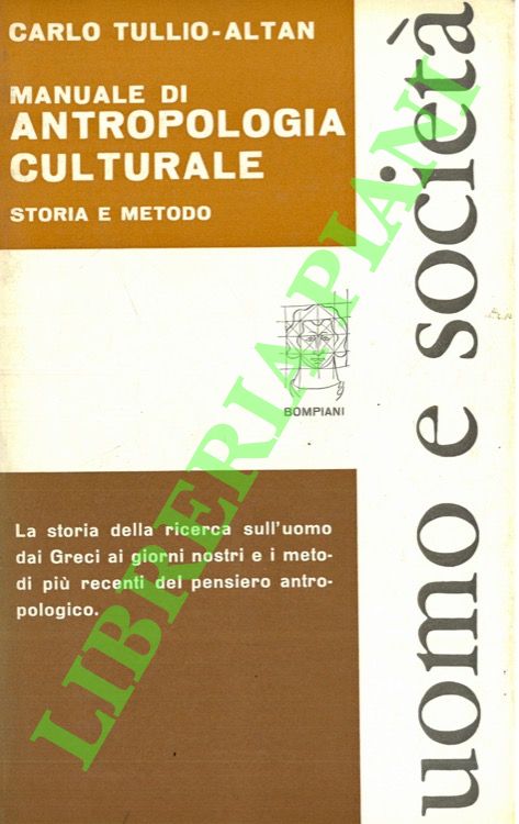 Manuale di antropologia culturale. Teoria e metodo.