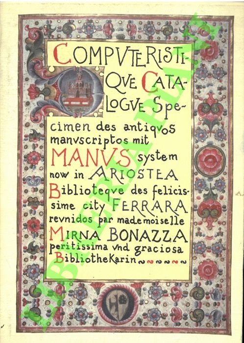 Manuscripti. I codici della Biblioteca Comunale Ariostea.