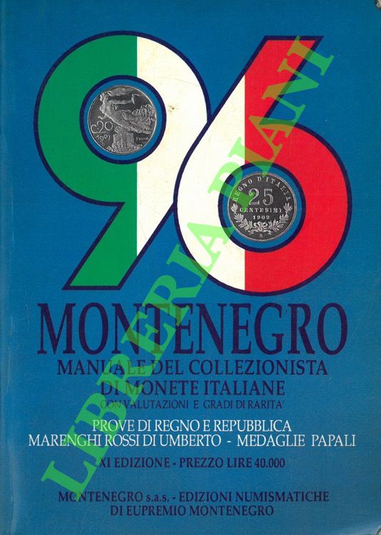 Montenegro 1996. Con valutazioni, numero pezzi coniati e ritirati dal …