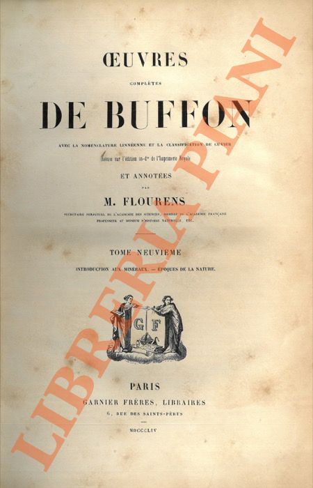 Oeuvres complètes de Buffon avec la nomenclature linnéenne et la …