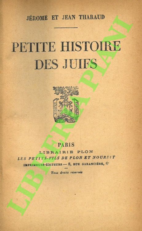 Petite histoire des juifs.