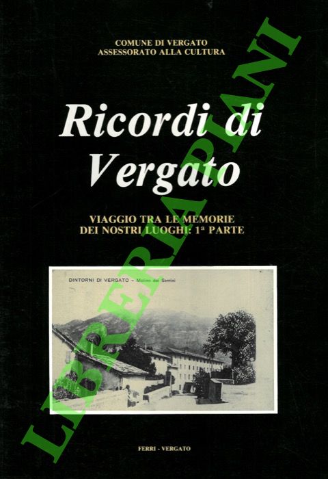 Ricordi di Vergato. Viaggio tra le memorie dei nostri luoghi: …