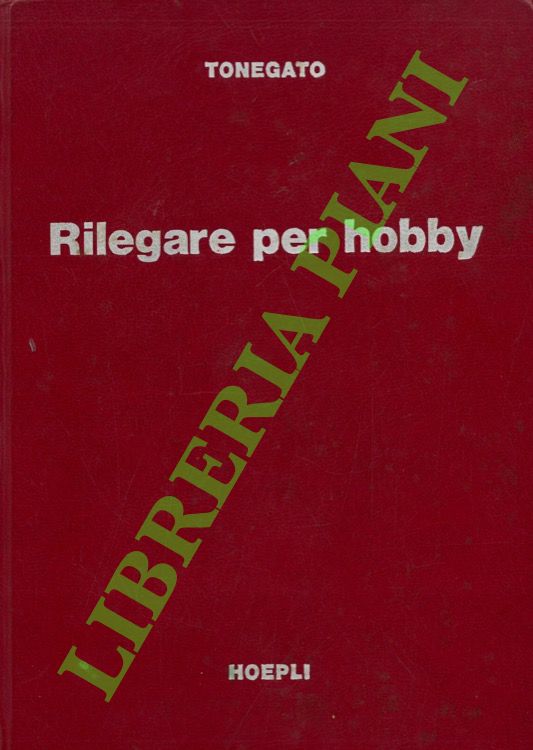 Rilegare per hobby.