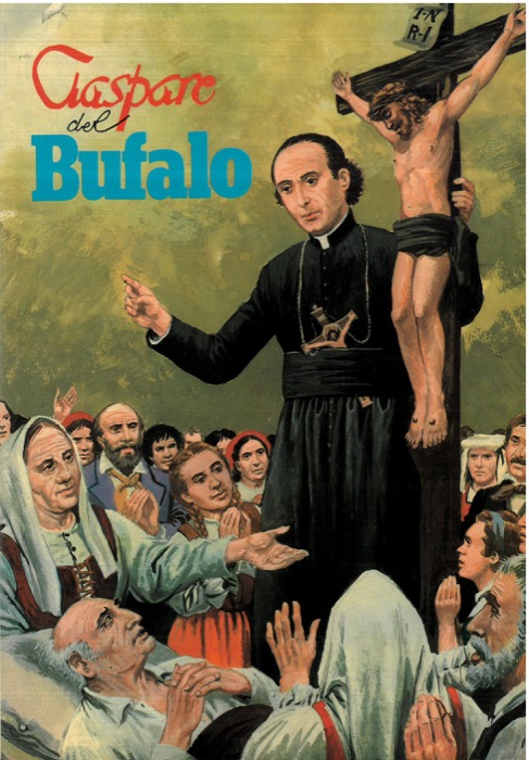 San Gaspare del Bufalo fondatore dei Missionari del Preziosissimo Sangue.
