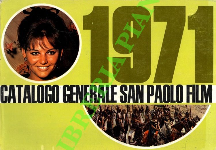 San Paolo Film. Catalogo generale 1970-1971.