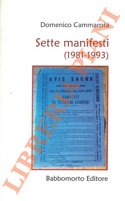 Sette manifesti (1981 - 1993)
