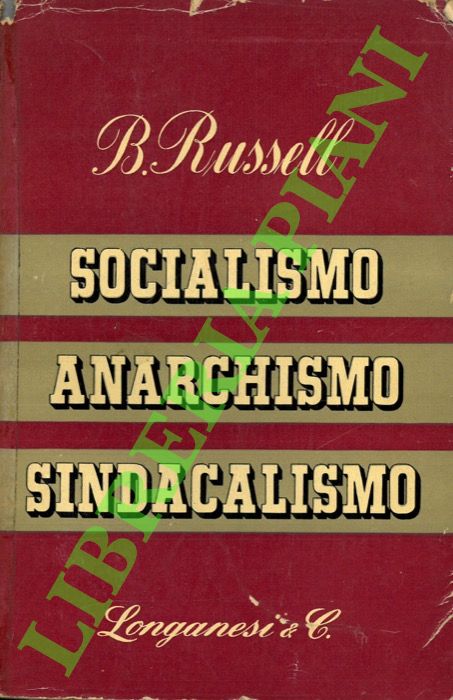 Socialismo anarchismo sindacalismo.