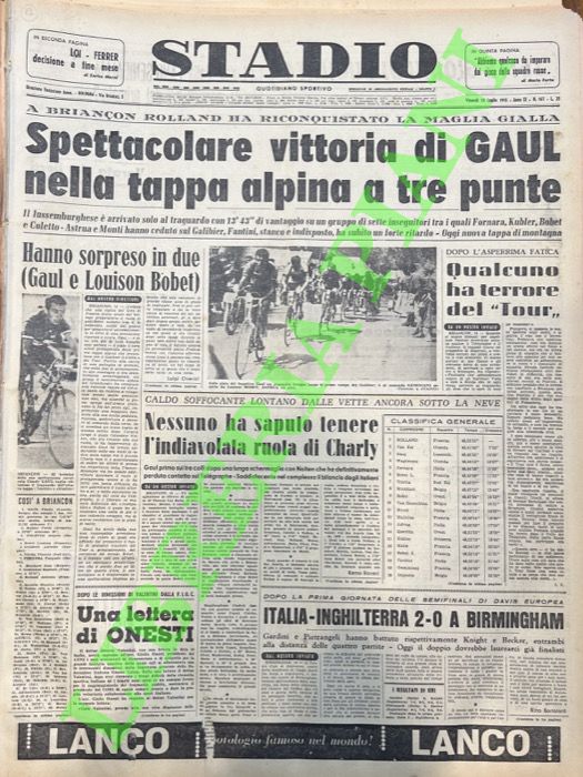 Spettacolare vittoria di Gaul nella tappa alpina a tre punte. …