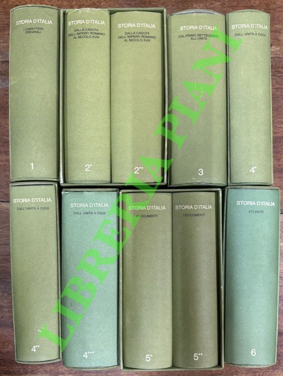 Storia d'Italia. Vol. I: I caratteri originali - Vol. II: …