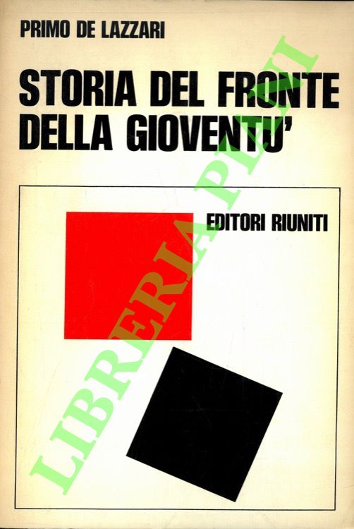 Storia del Fronte della gioventù nella Resistenza.