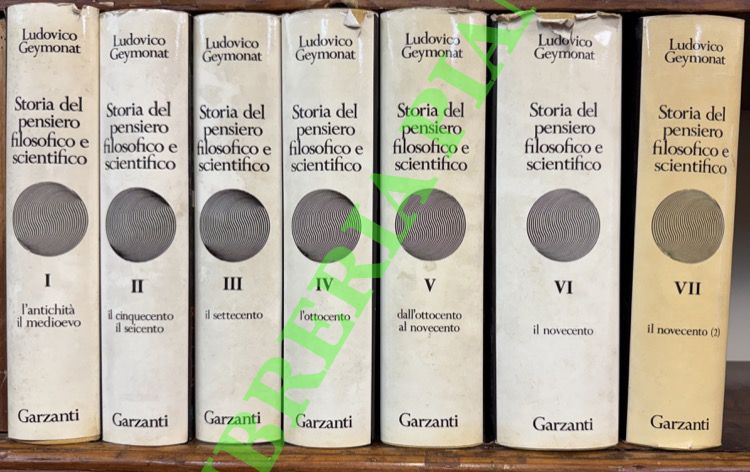 Storia del pensiero filosofico e scientifico. I: L'antichità, Il Medioevo. …