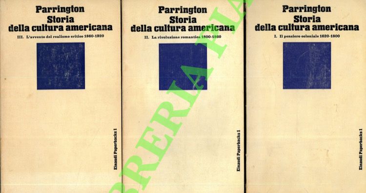 Storia della cultura americana.