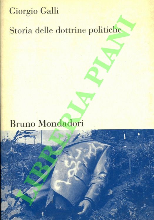 Storia delle dottrine politiche.