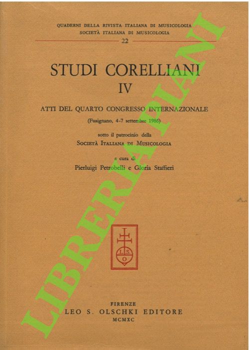 Studi corelliani IV. Atti del quarto congresso internazionale (Fusignano, 4-7 …