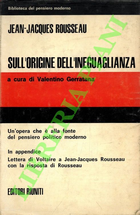 Sull'origine dell'ineguaglianza.