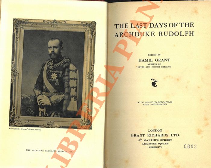 The last days of the Archduke Rudolph.