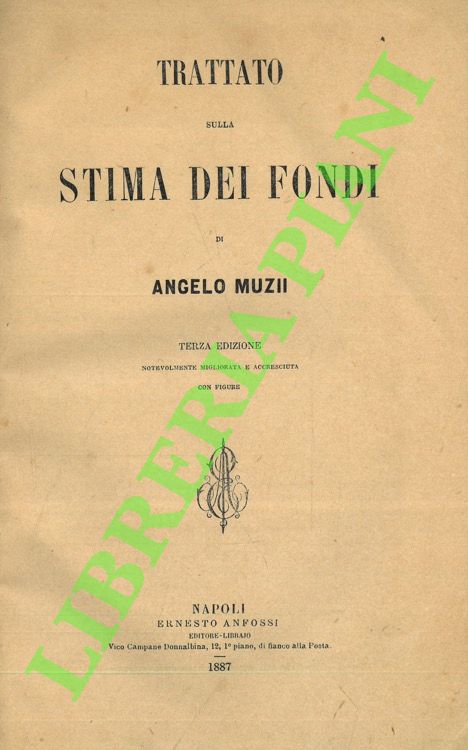 Trattato sulla stima dei fondi.