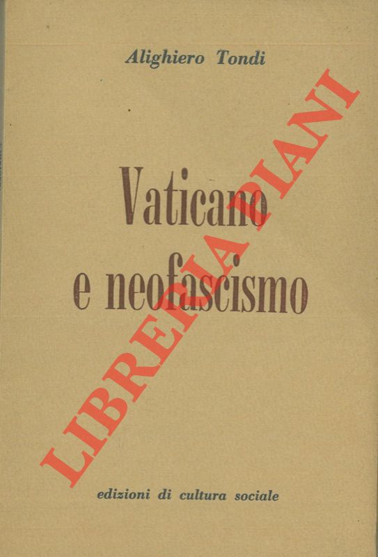 Vaticano e neofascismo.