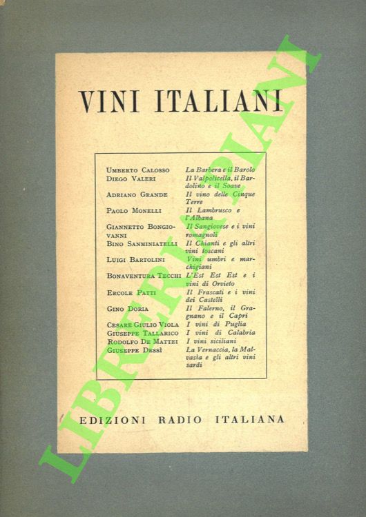 Vini Italiani.