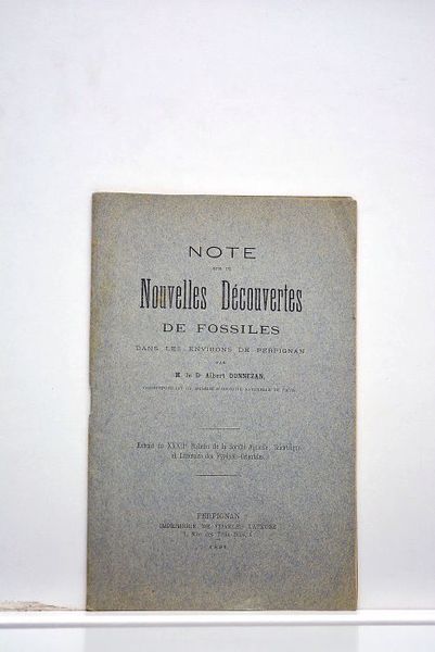 Note sur de nouvelles découvertes de fossiles dans les environs …