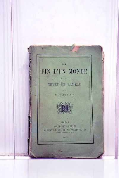 La fin d'un monde et du Neveu de Rameau.