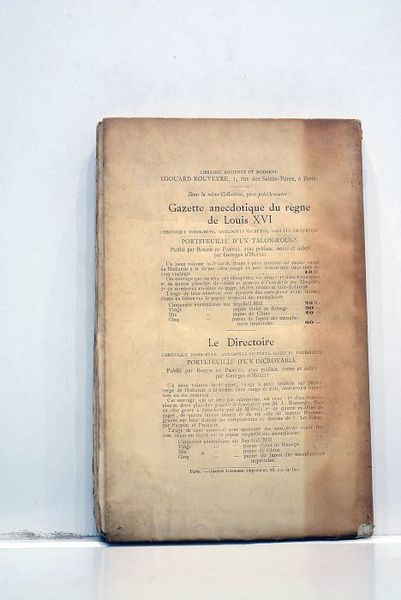 La Régence portefeuille d'un Roué. Avec préface par Georges d'Heylli.