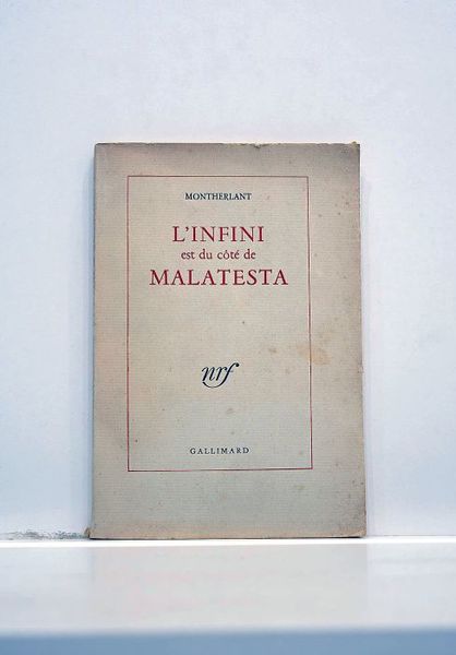 L'infini est du côté de Malatesta.