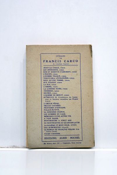 Blümelein 35. Confidences du Lieutenant S. de Barriere, officier de …