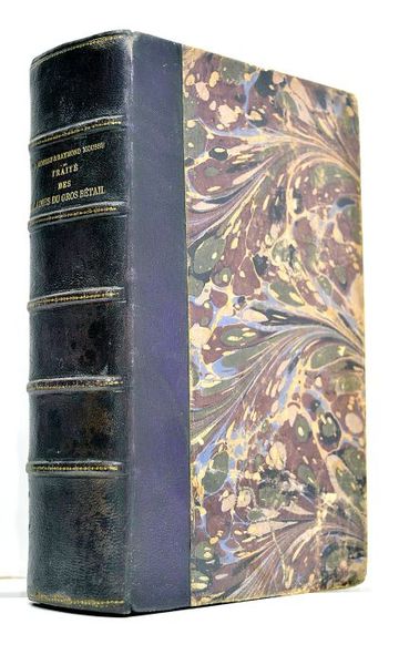 Traité des maladies du gros bétail. Quatrième édition. Avec 365 …