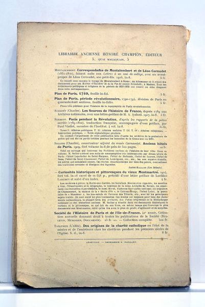 Histoire de la paroisse Saint-Thomas-d'Aquin. Avec 25 planches hors texte.