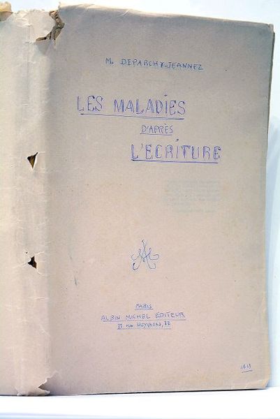 Les maladies d'après l'écriture.