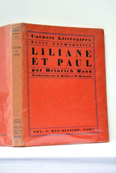 Carnets littéraires. Série cosmopolite. Liliane et Paul. Traduction de A. …