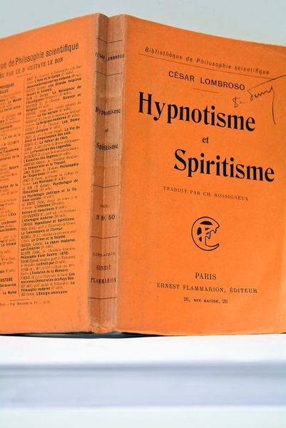 Bibliothèque de Philosophie scientifique. Hypnotisme et Spiritisme. Traduction de Ch. …