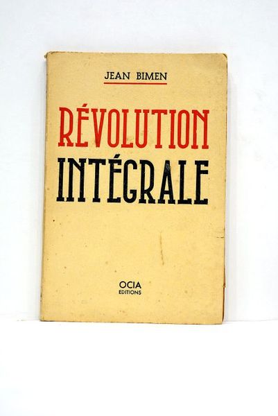 Révolution intégrale.