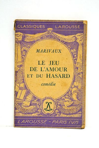 Le jeu de l'amour et du hasard. Comédie avec une …