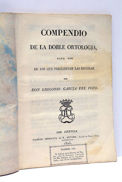 Compendio de la doble ortología para uso de los que …