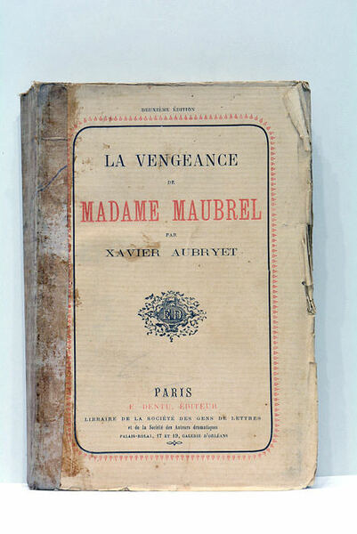 La vengeance de Madame Maubrel. Deuxième édition.