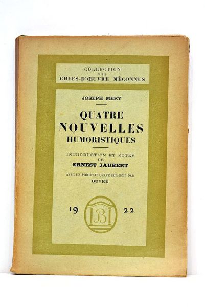 Quatre nouvelles humoristiques. Introduction de Ernest Jaubert. Orné d'un portrait …