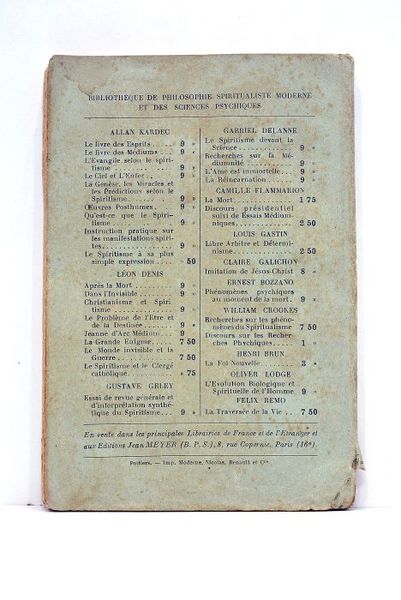 La grande énigme. Dieu et l'Univers. Suivie d'une série d'études …