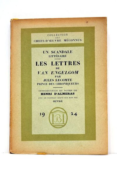 Un scandale littéraire. L'Introuvable pamphlet de Jules Lecomte, prince des …
