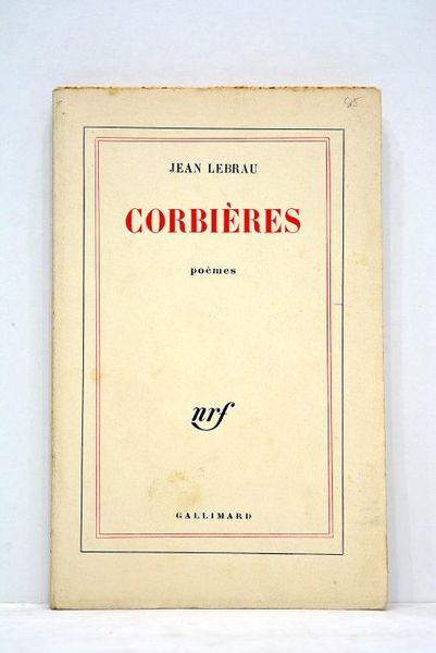 Corbières. Poèmes.