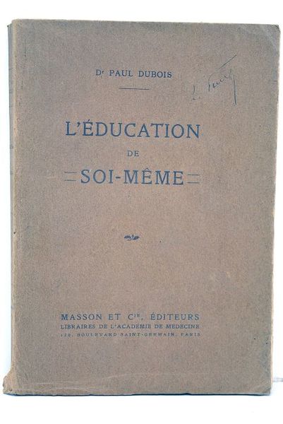 L'éducation soi-même.